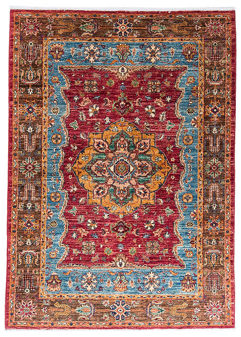 Handmade Afghan Chobi Rug